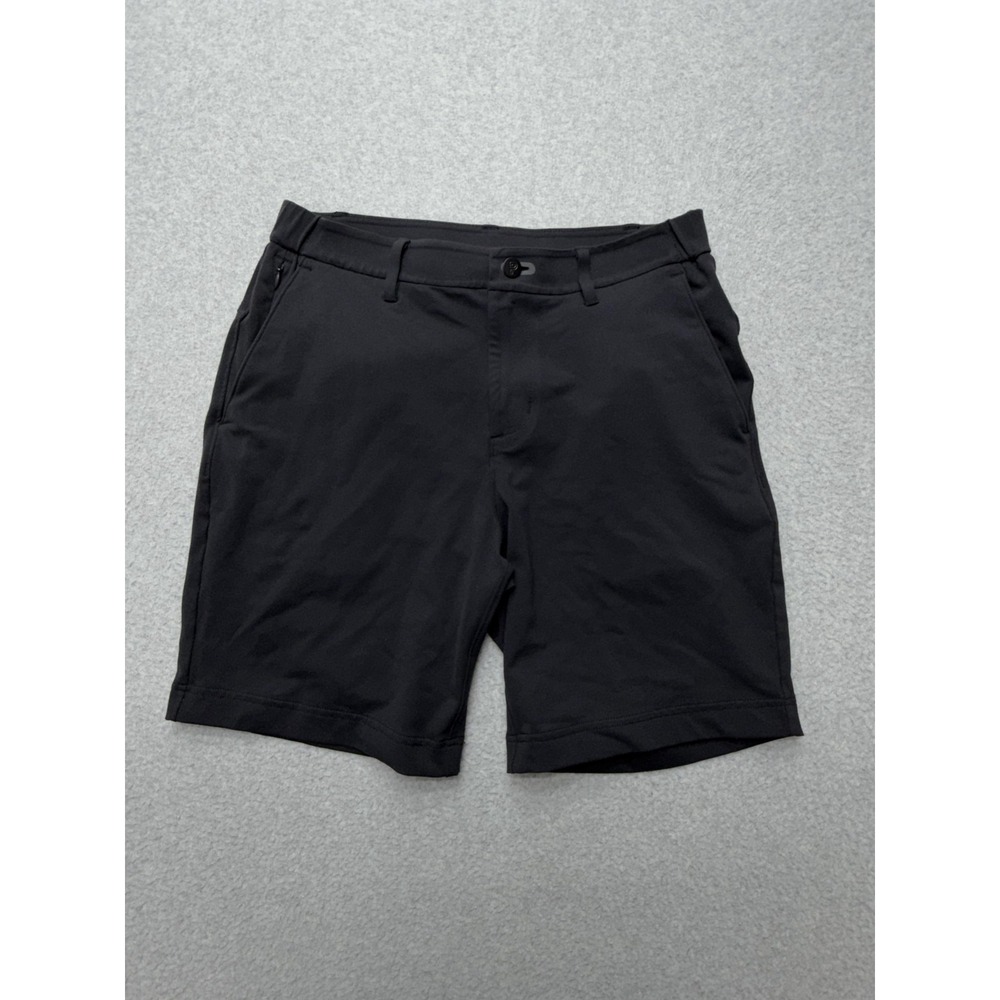Public Rec Shorts Mens 30 Black Stretch Chino‎ Golf Travel Performance 9 Inseam